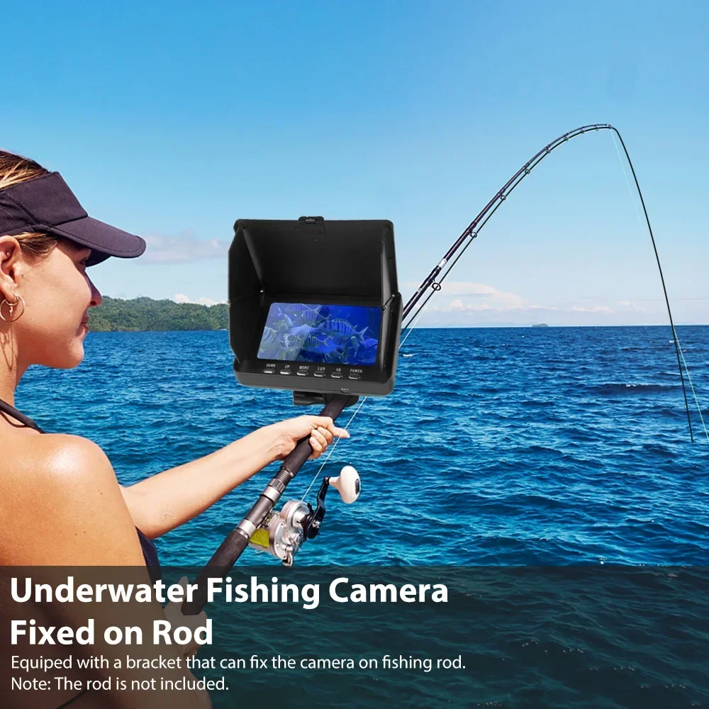 Fish Finder Cable - Localizador de peixes 5.0 Polegada display