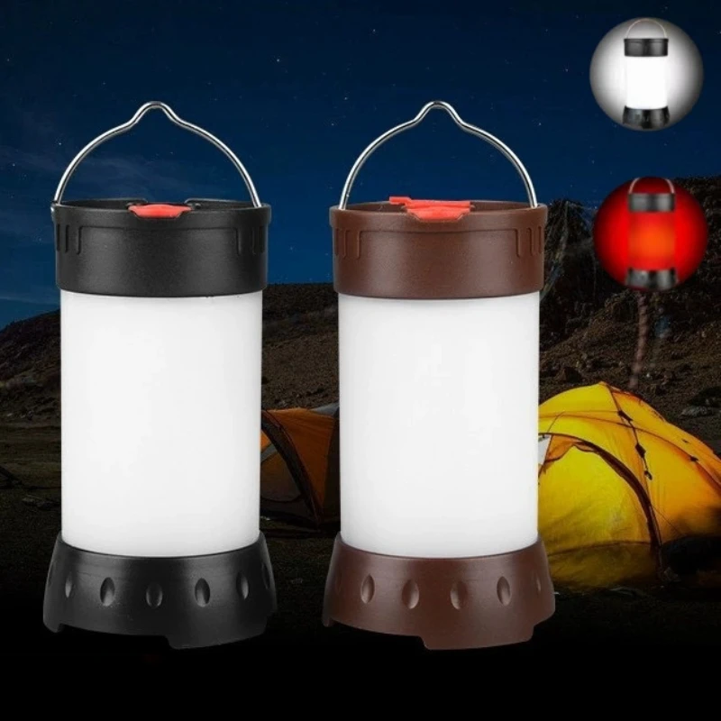 Fish Finder Charger - Lanterna magnética portátil branca vermelha para