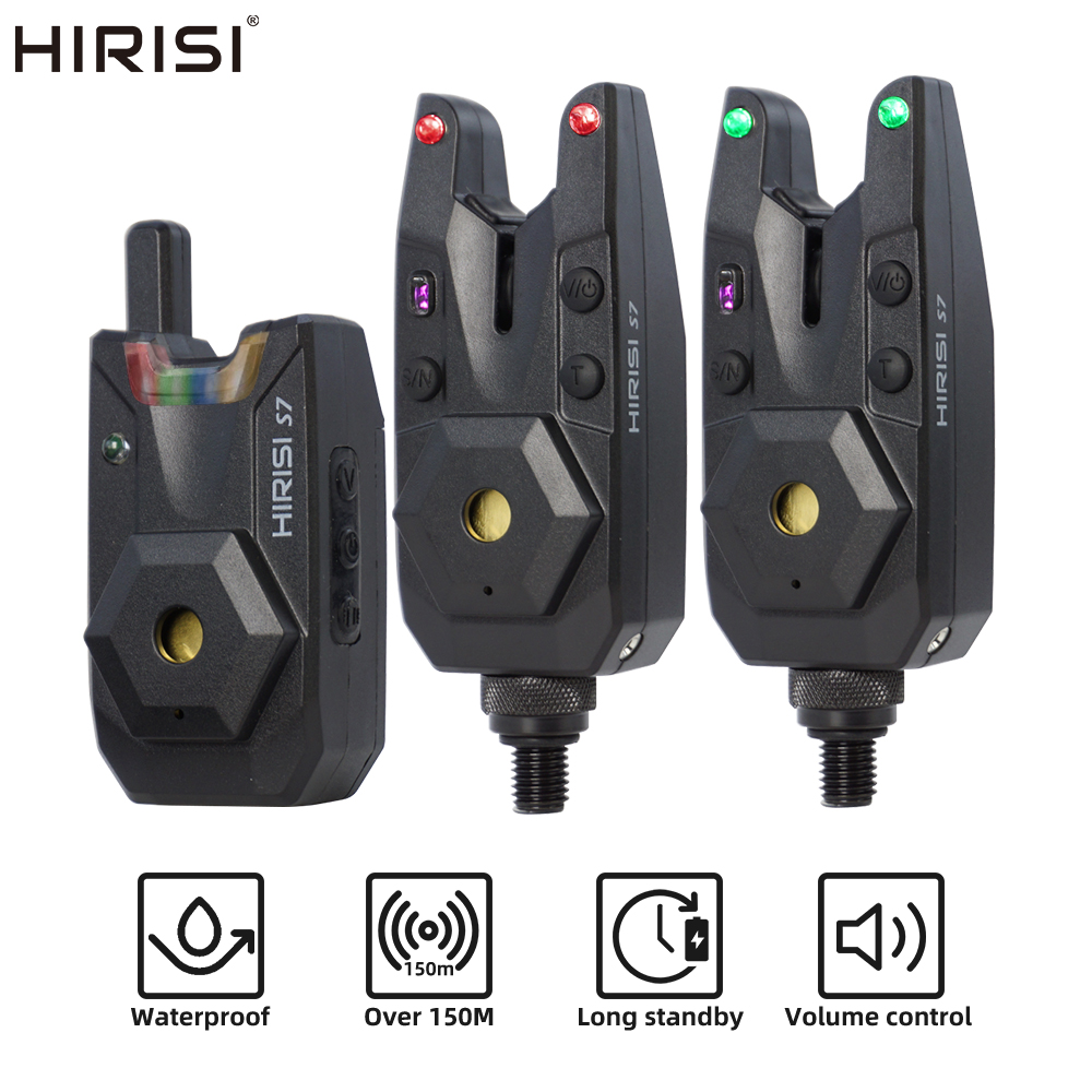 Bite Alarm - Conjunto de Alarmes para Pesca de