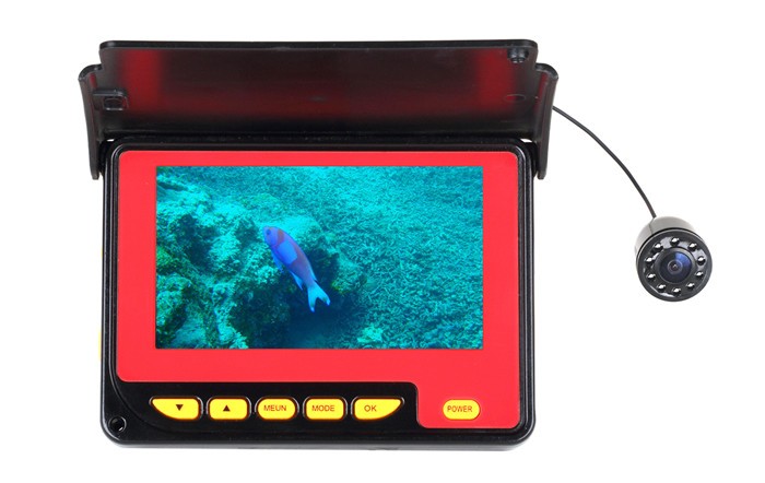 Fishing Camera - Câmera Subaquática de 5 Polegadas com