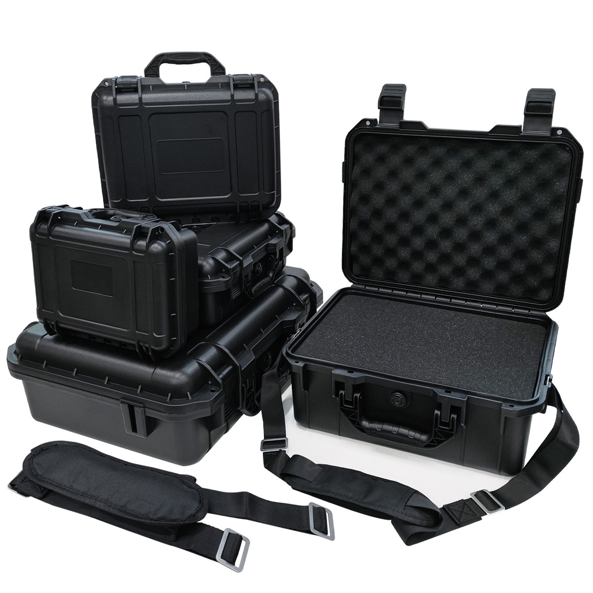 Fish Finder Case - Estojo rígido para equipamento com esponja