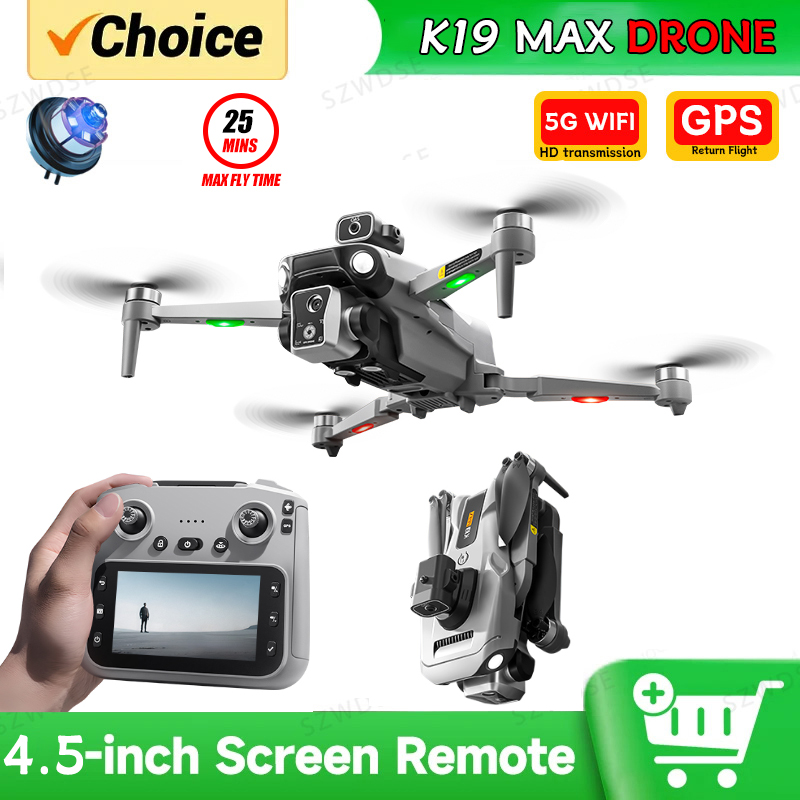 Fishing Camera - Drone GPS K19 MAX 2026 com