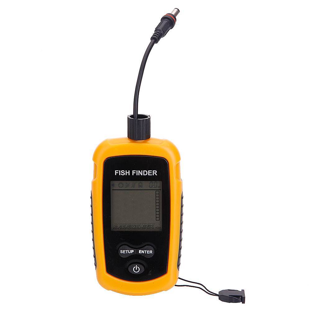 Fishing Depth Finder - Sonda de Pesca Portátil com Alarme