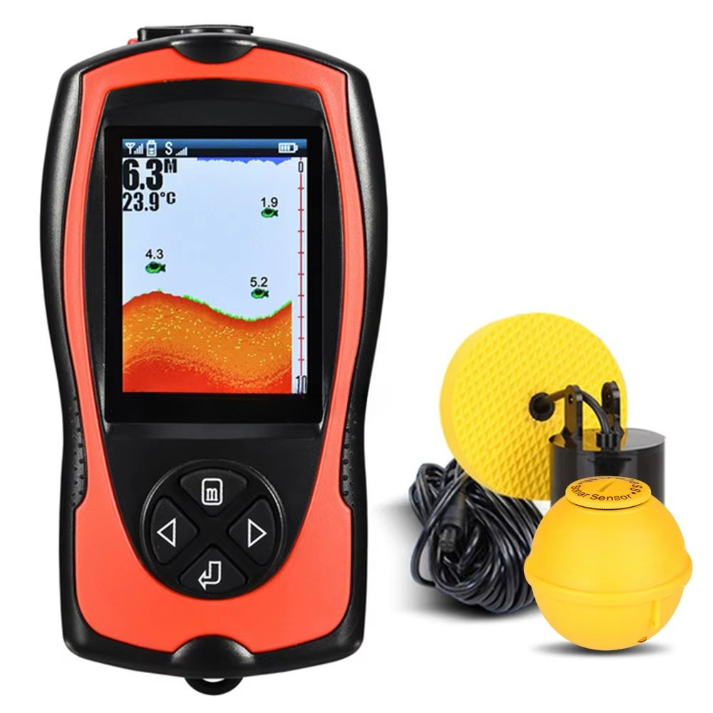 Fish Finder Portable - Localizador de Peixes Portátil com Alarme