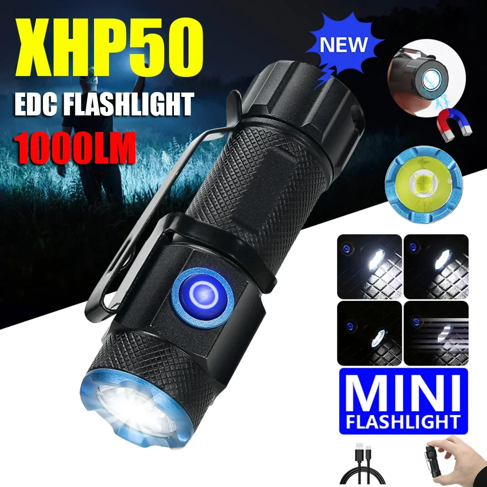 Fish Finder Battery - Lanterna LED P50 Super Brilhante de