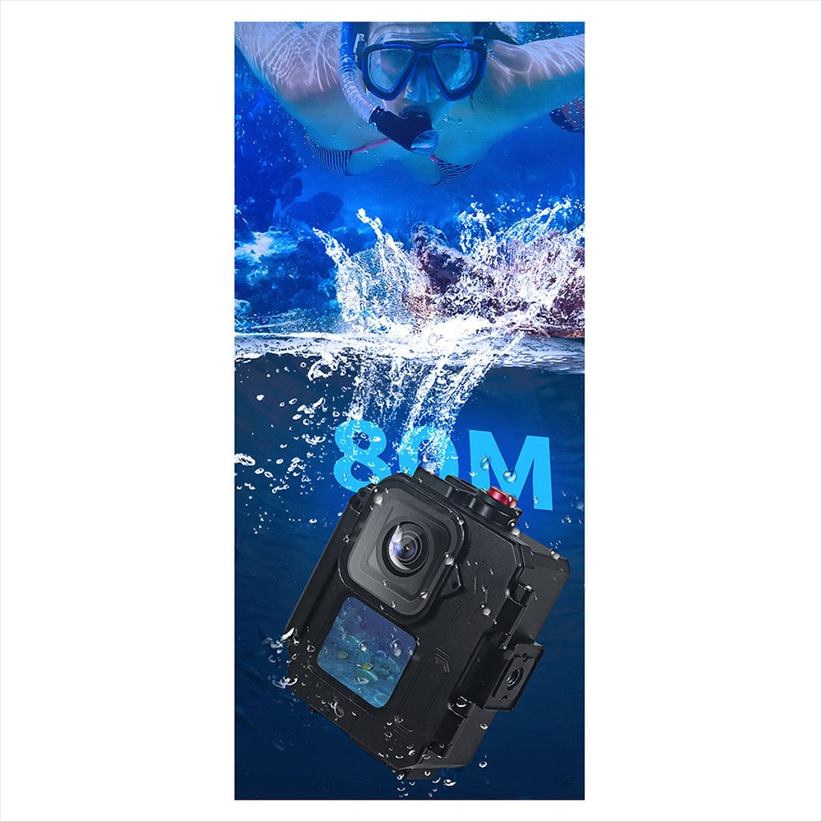 Underwater Camera - Capa à Prova d'Água N05R 80M