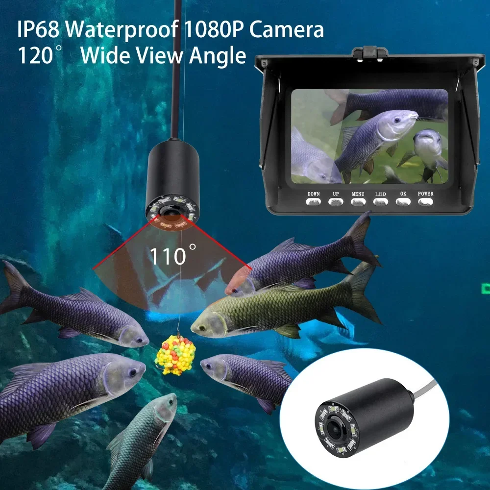 Localizador de peixes 5.0 Pole - Fish Finder Cable avaliação e preço