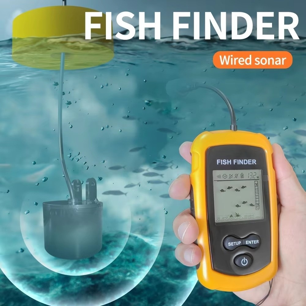 Localizador de Peixes Portátil - Fish Finder Portable avaliação e preço