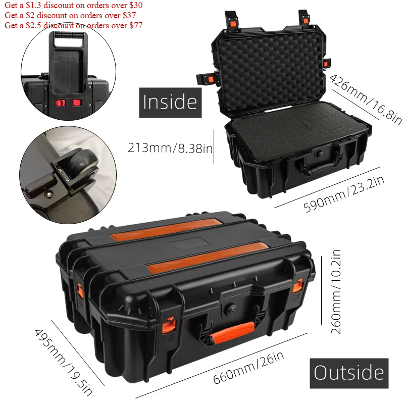 Caixa de Ferramentas de Grande - Fish Finder Case avaliação e preço