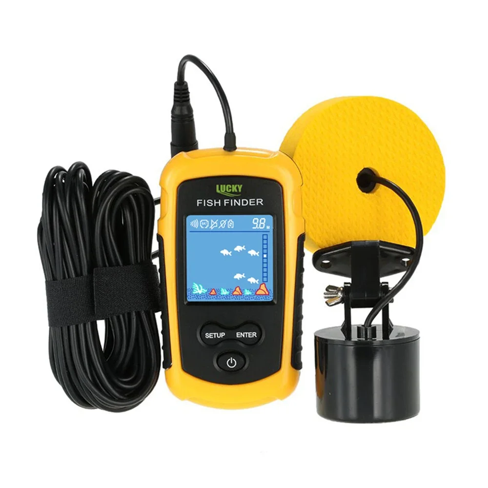 Lucky lcd tela colorida portát - Fish Finder Cable avaliação e preço