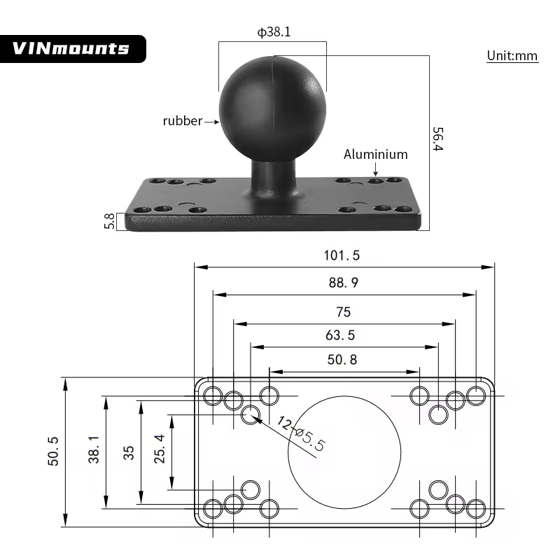 Suporte Universal para Sonda d - Fish Finder Mount avaliação e preço