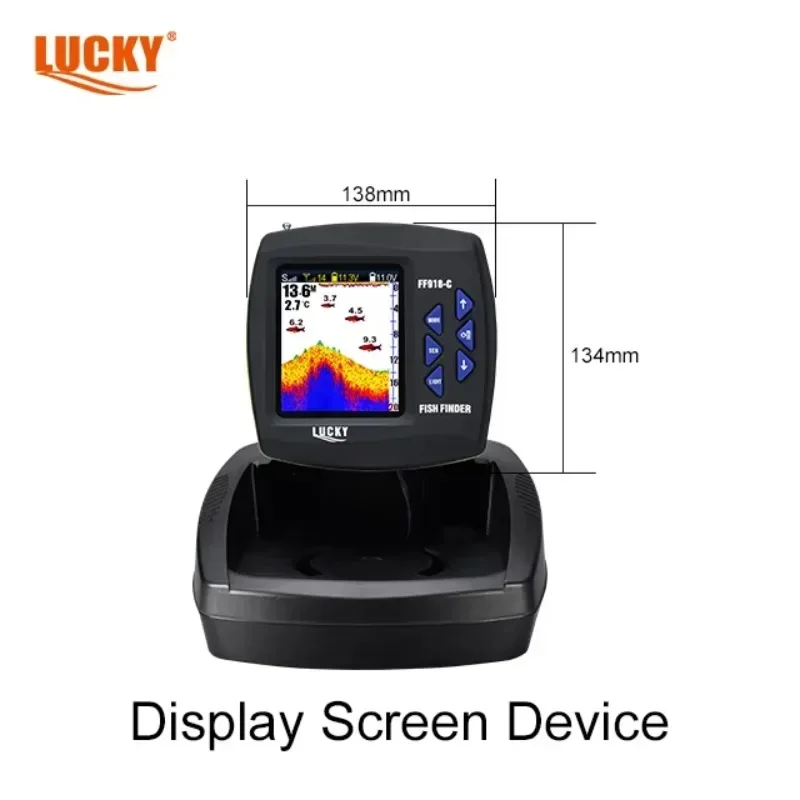 Novo LUCKY FF918C-WL com Displ - Fish Finder avaliação e preço