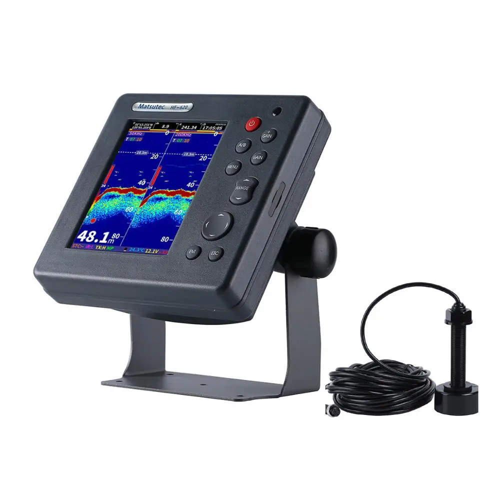 Matsutec HF-620 MARINE COLOR E - Fish Finder Charger avaliação e preço