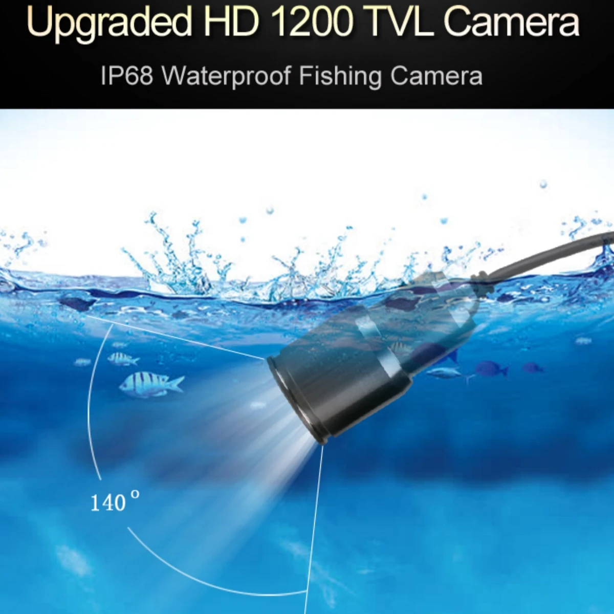 Câmera subaquática de poço com - Fishing Camera avaliação e preço