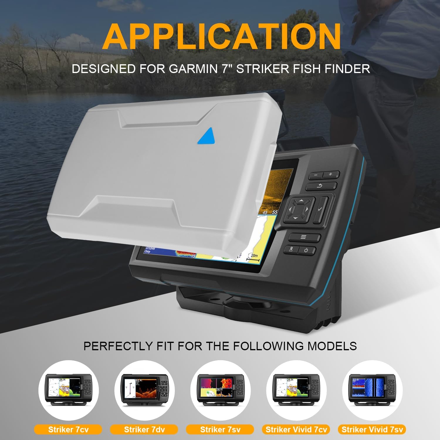 Capa Protetora Solar/Antipoeir - Fish Finder avaliação e preço