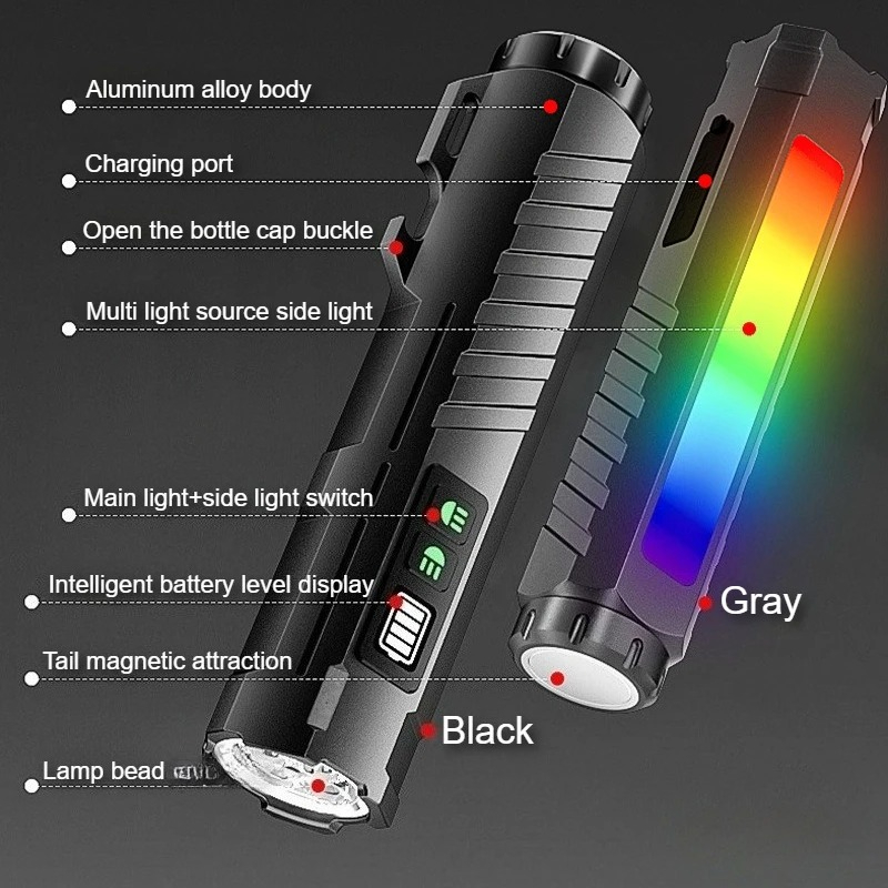 Lanterna Tática Recarregável T - Fishing Light avaliação e preço