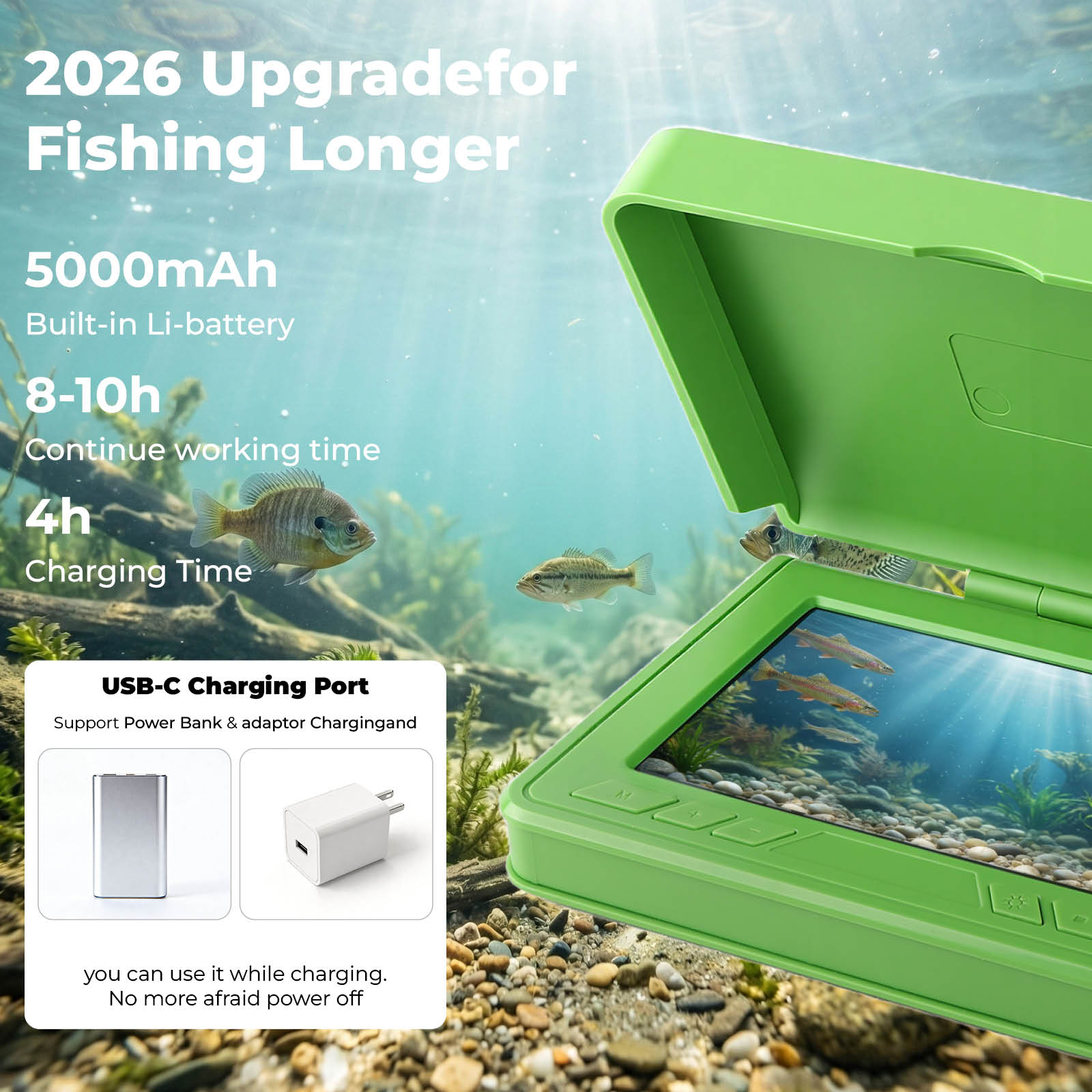 Localizador Visual de Peixes S - Fish Finder Portable avaliação e preço