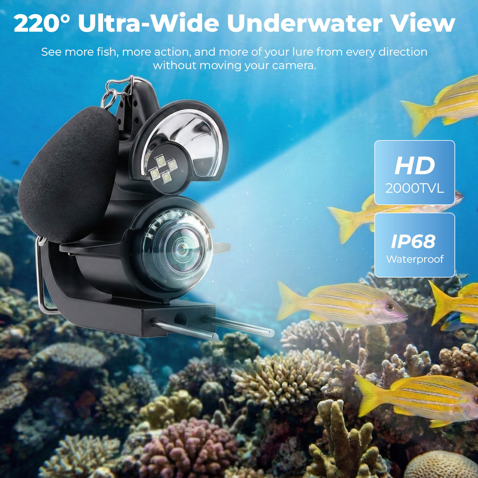 Localizador Visual de Peixes S - Fish Finder Portable avaliação e preço