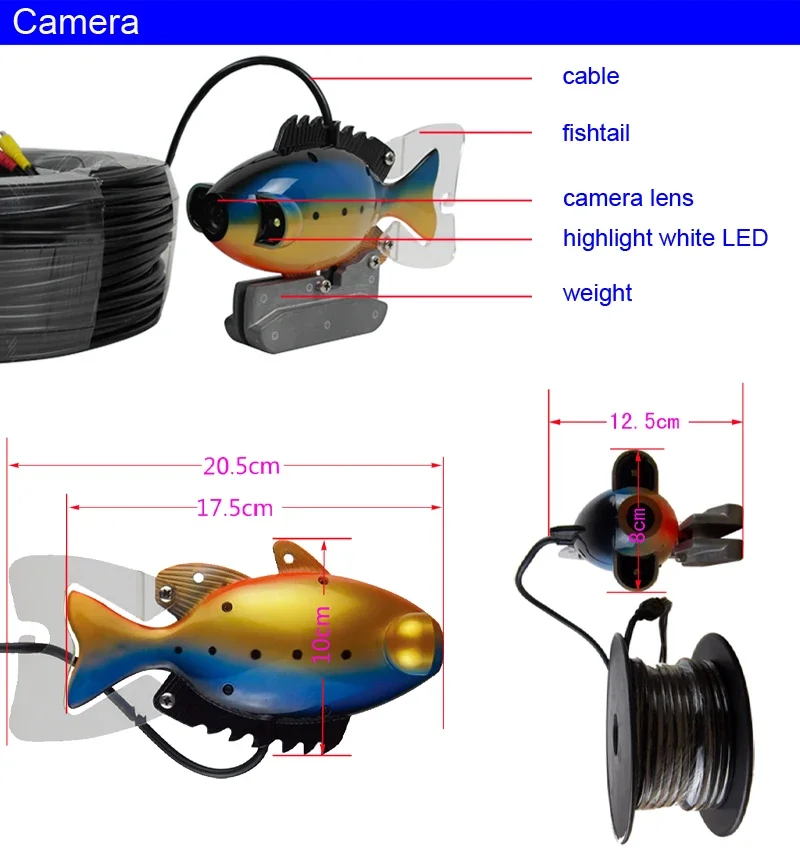 SY801 Sistema de monitoramento - Fish Finder Case avaliação e preço