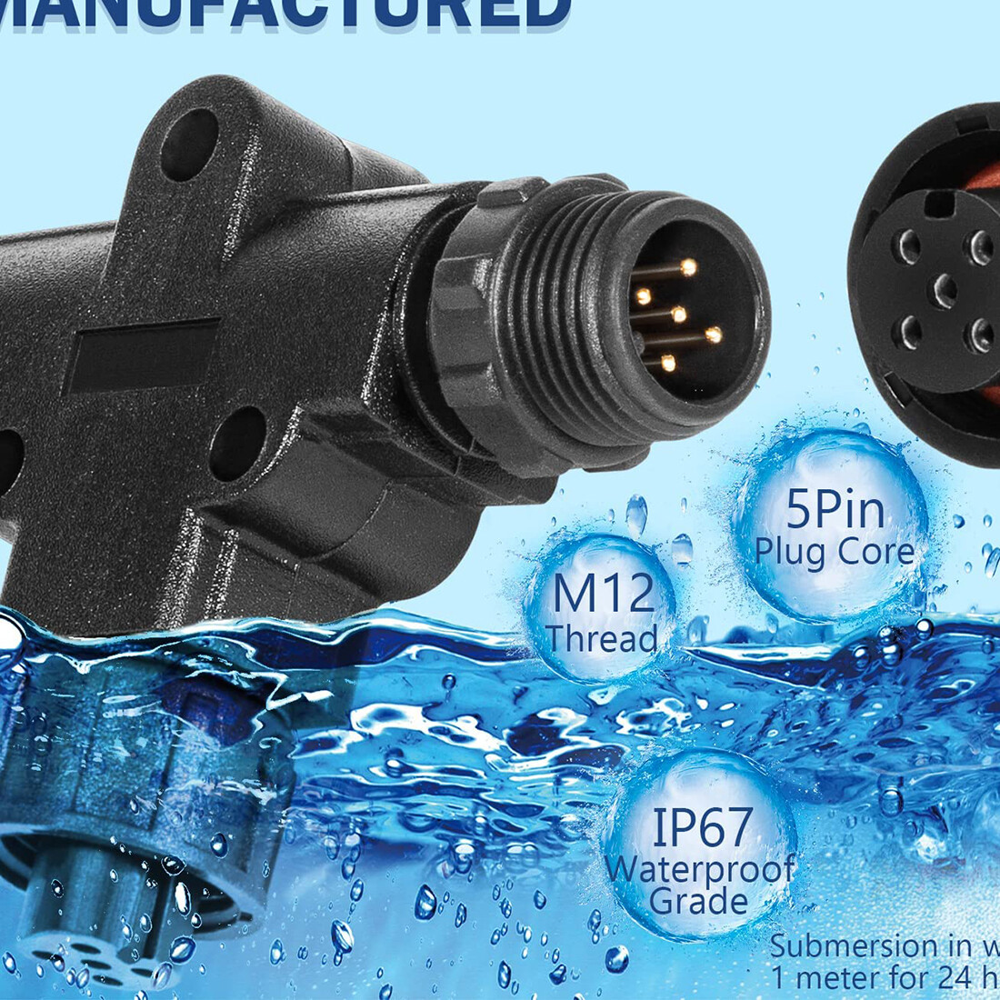 Adaptador T de Conector Micro- - Fish Finder Cable avaliação e preço