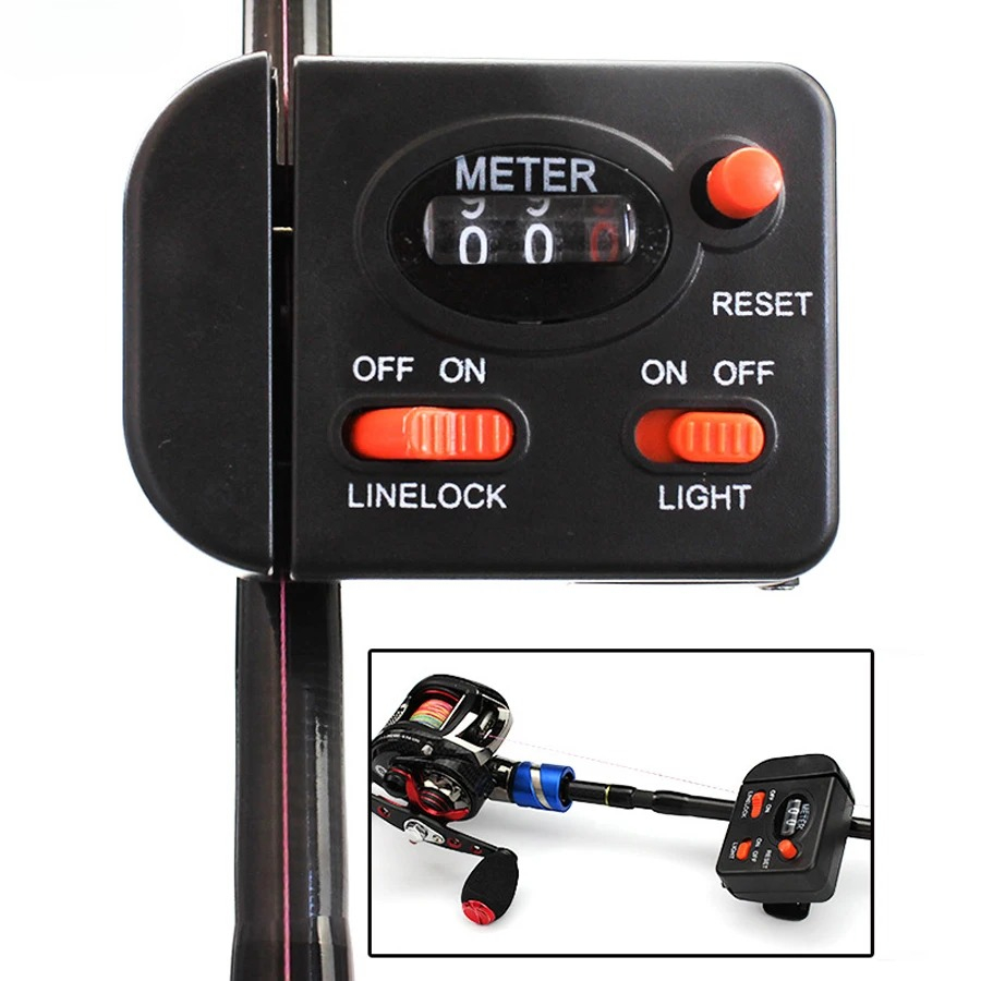 Medidor digital de linha de pe - Fishing Depth Finder avaliação e preço