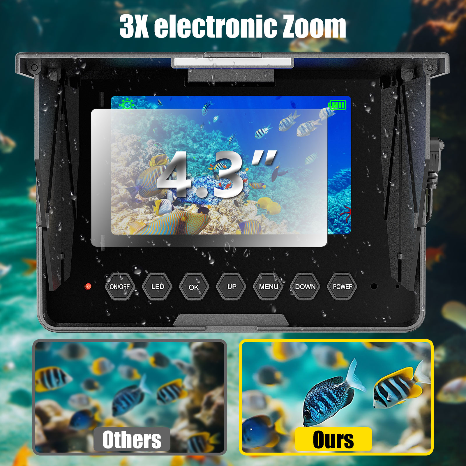 Câmera de Pesca Subaquática -  - Fish Finder Cable avaliação e preço