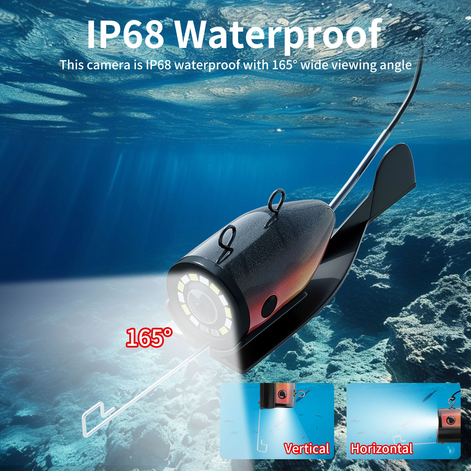 Câmera de Pesca Subaquática -  - Fish Finder Cable avaliação e preço
