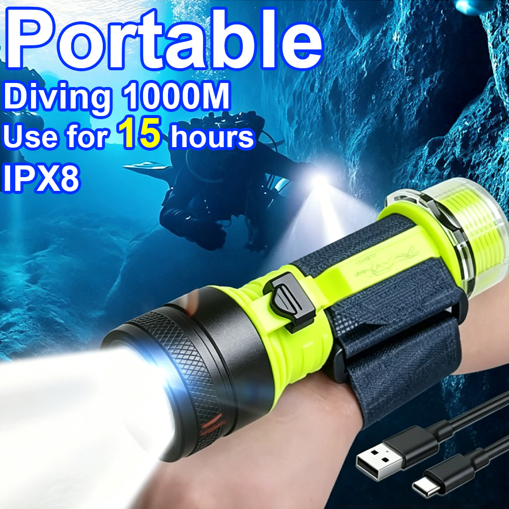 Nova Lanterna de Mergulho LED  - Fishing Light avaliação e preço
