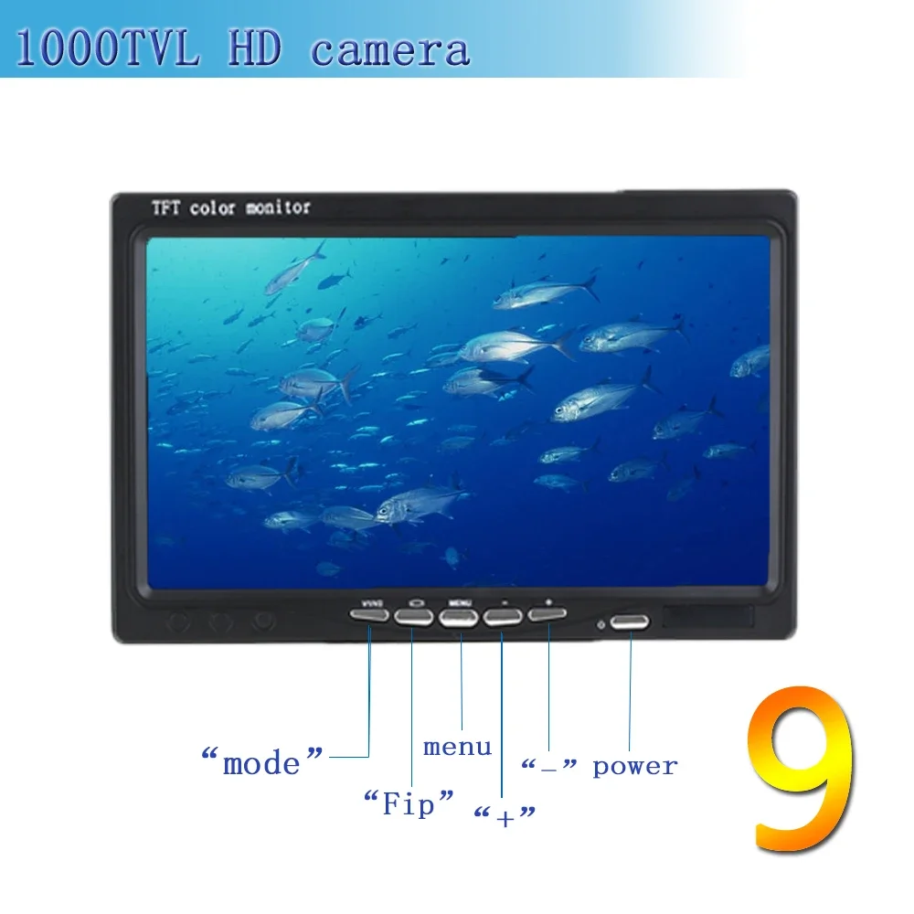 Localizador de peixes f08a câm - Fishing Camera avaliação e preço