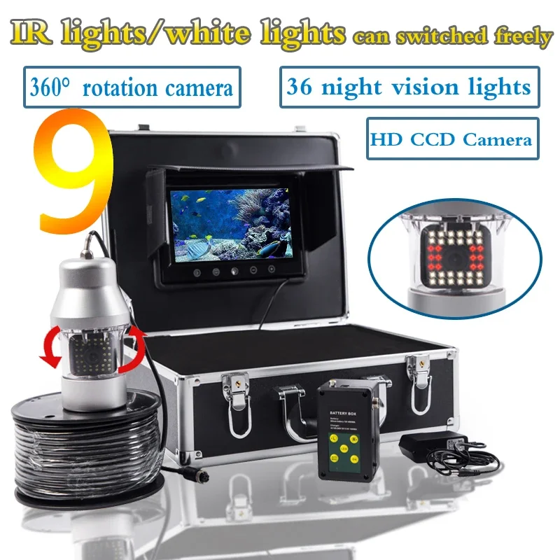 Localizador de peixes f08a câm - Fishing Camera avaliação e preço