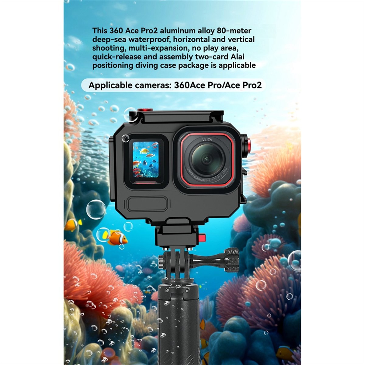 Capa à Prova d'Água M05K 263FT - Underwater Camera avaliação e preço