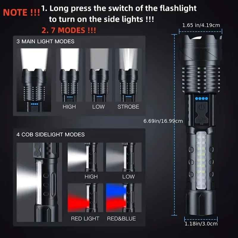 Lanterna LED Poderosa com Disp - Fishing Light avaliação e preço