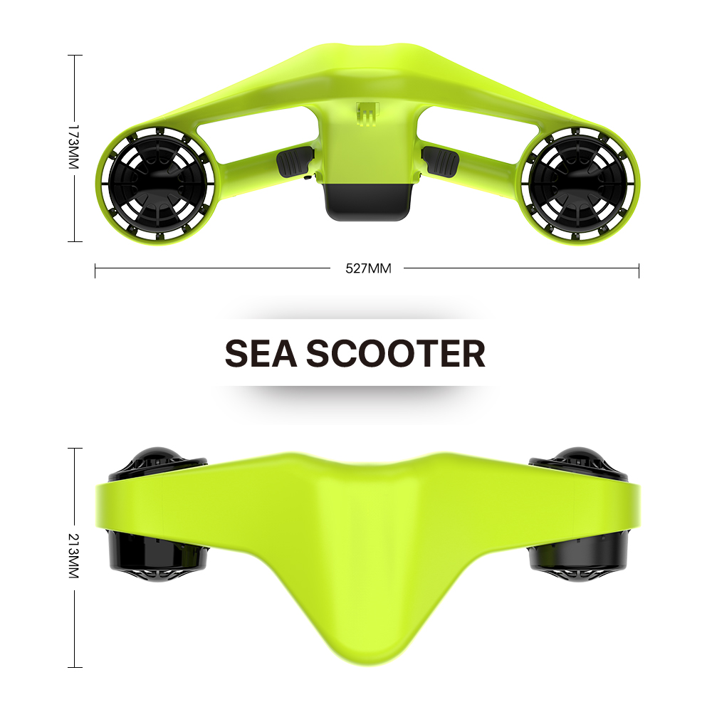 Scooter Subaquático com Motore - Underwater Camera avaliação e preço